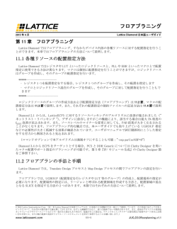 フロアプランニング