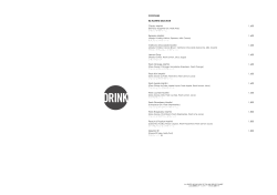 COCKTAILS R2 MARTINI SELECTION Classic Martini 1600