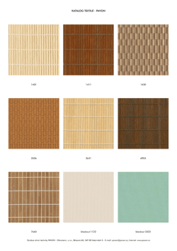 KATALOG TEXTILIE