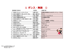 1ダンス・舞踊（PDF：292KB）