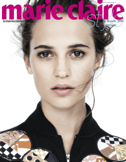 marieclairestyle.jp 10th March, 2016