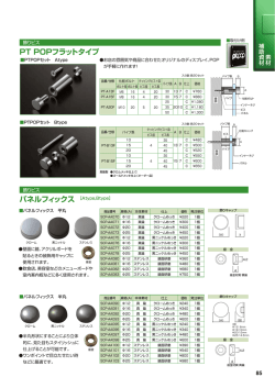 PT POPフラットタイプ パネルフィックス