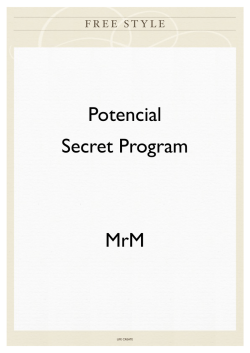 Potencial Secret Program MrM