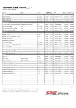 PRO-STREET-S / PRO-STREET-S spec.2