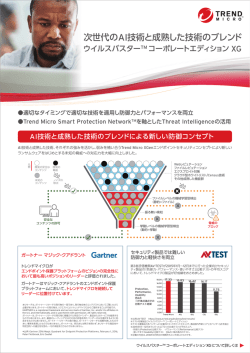次世代のAI技術と成熟した技術のブレンド