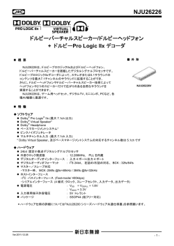 NJU26226 データシート