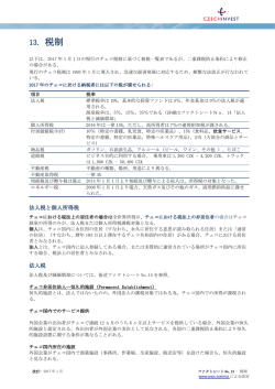 Fact Sheet: 税制