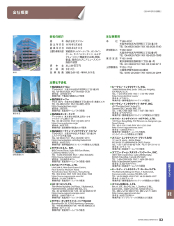 会社概要 - CAPCOM