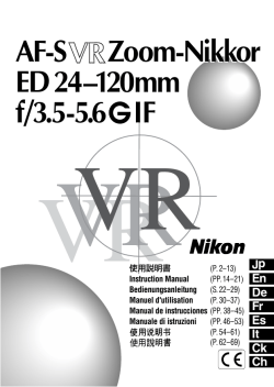 AF-S Zoom-Nikkor ED24–120mm f/3.5
