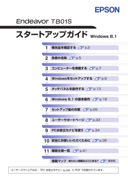 TB01Sスタートアップガイド