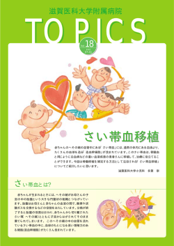さい帯血移植 - 滋賀医科大学
