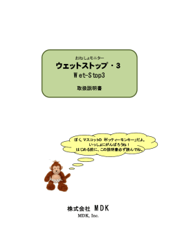 ウェットストップ・3