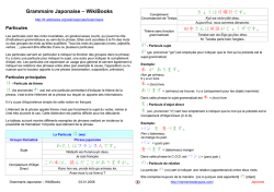 Grammaire Japonaise &ndash; WikiBooks わたしはフランス人です。 この本は