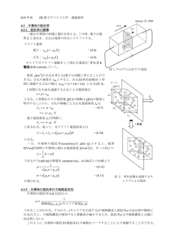 4-3 半導体の抵抗率