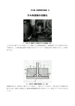 （5） すみ肉溶接の自動化