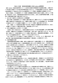 2013年度事業報告書等(PDF形式：435KB)