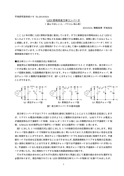 LED 照明用高力率コンバータ iL