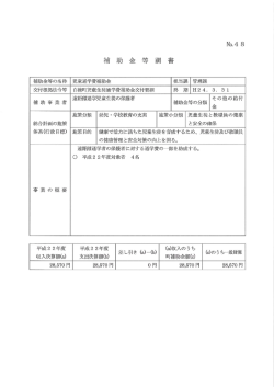N。`4 8 君南助金等の名称 児童通学費補助金