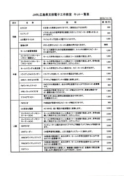 電子工作教室材料代RDF