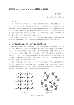 粒子法シミュレーションの大規模化と高速化