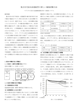 集合住宅給水給湯配管の新しい漏洩試験方法（PDF・582KB）