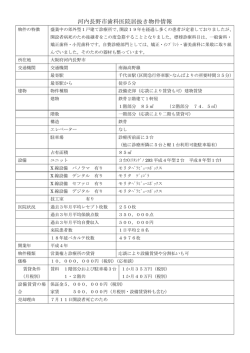 河内長野市歯科医院居抜き物件情報