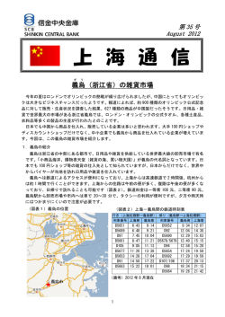 義烏（浙江省）の雑貨市場