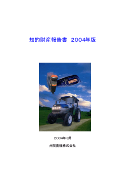 知的財産報告書 2004年版