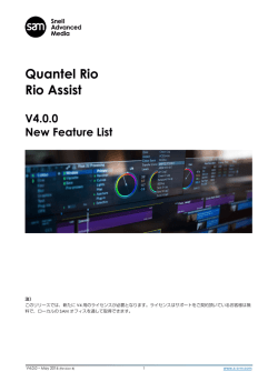Quantel Rio V4.0.0 PDF