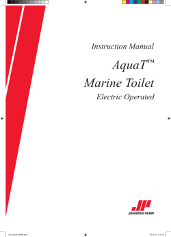 AquaT&trade; Marine Toilet