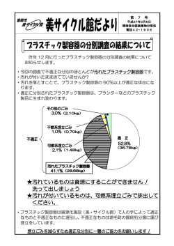 美サイクル館だより第7号を作成しました
