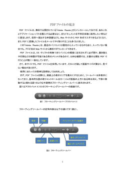 PDF ファイルの見方