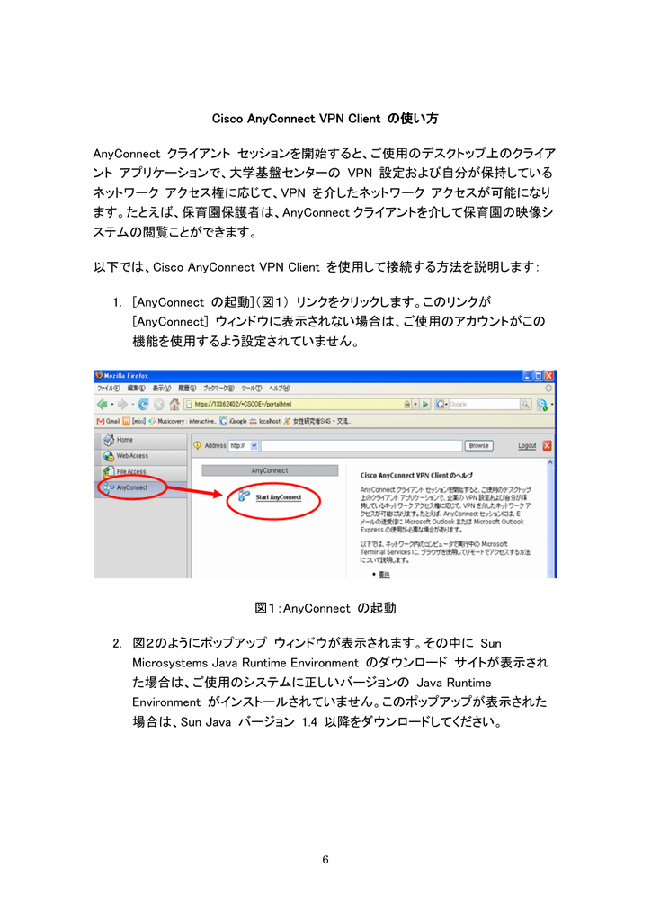 Cisco Anyconnect Vpn Client の使い方 Anyconnect クライアント