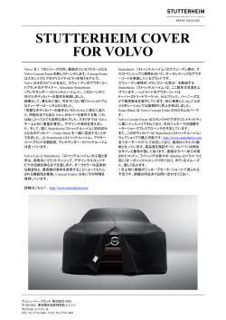 STUTTERHEIM COVER FOR VOLVO