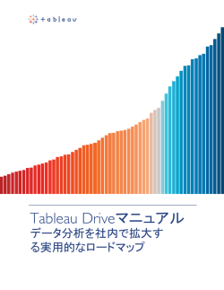 Tableau Driveマニュアル