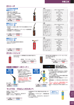 自動着火軽量ターボバーナー マッププロ プロピレンガスボンベ ガストーチ