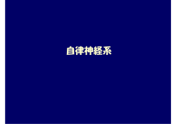 自律神経系