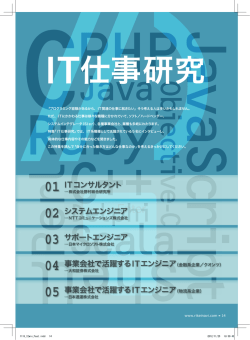 ITコンサルタント システムエンジニア サポートエンジニア 事業会社で活躍
