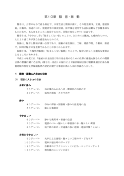 第10章 騒音・振動（PDF：614KB）