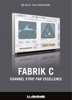 Fabrik C Manual