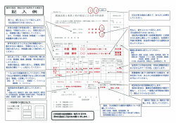 農地法第5条の規定による許可申請書