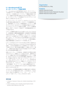 St Microelectronics社でのカーボン ナノチューブ成長の研究