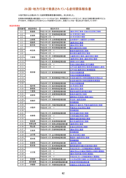 29.国・地方行政で発表されている虐待関係報告書