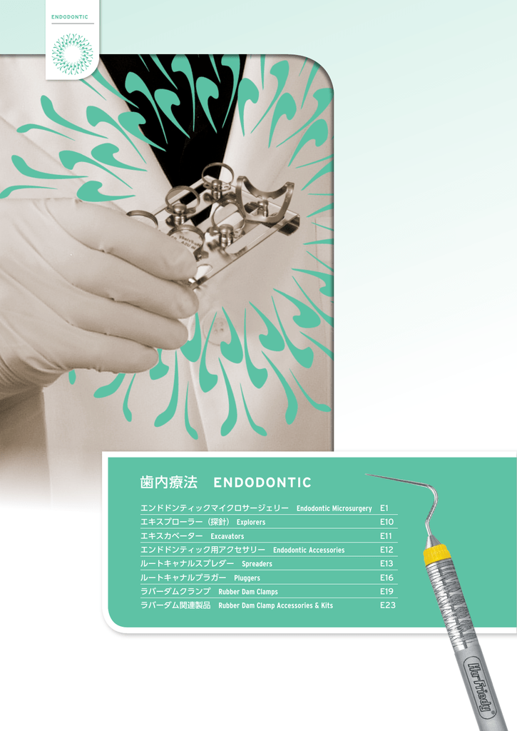 歯内療法製品ページ こちらから