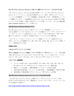皆からこのバージョン アップした万能動画コンバーターの体験談とご意見