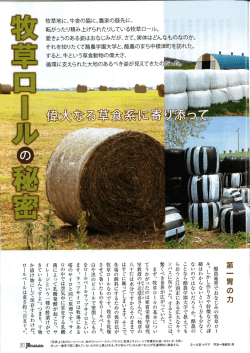 牧草ロールの秘密