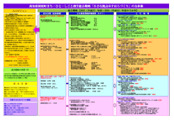 高知県梼原町まち・ひと・しごと創生総合戦略「小さな拠点ゆすはらづくり