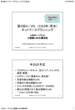 第3回ネットワークプランニング16（CS・荒井）