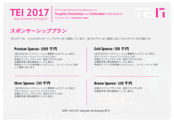 Premium Sponsor: 1000 - TEI 2017