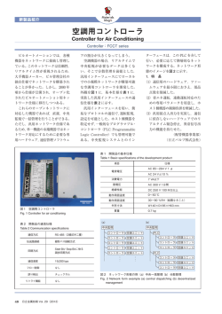 空調用コントローラ
